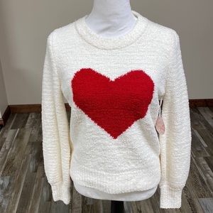 Marbled Heart Sweater